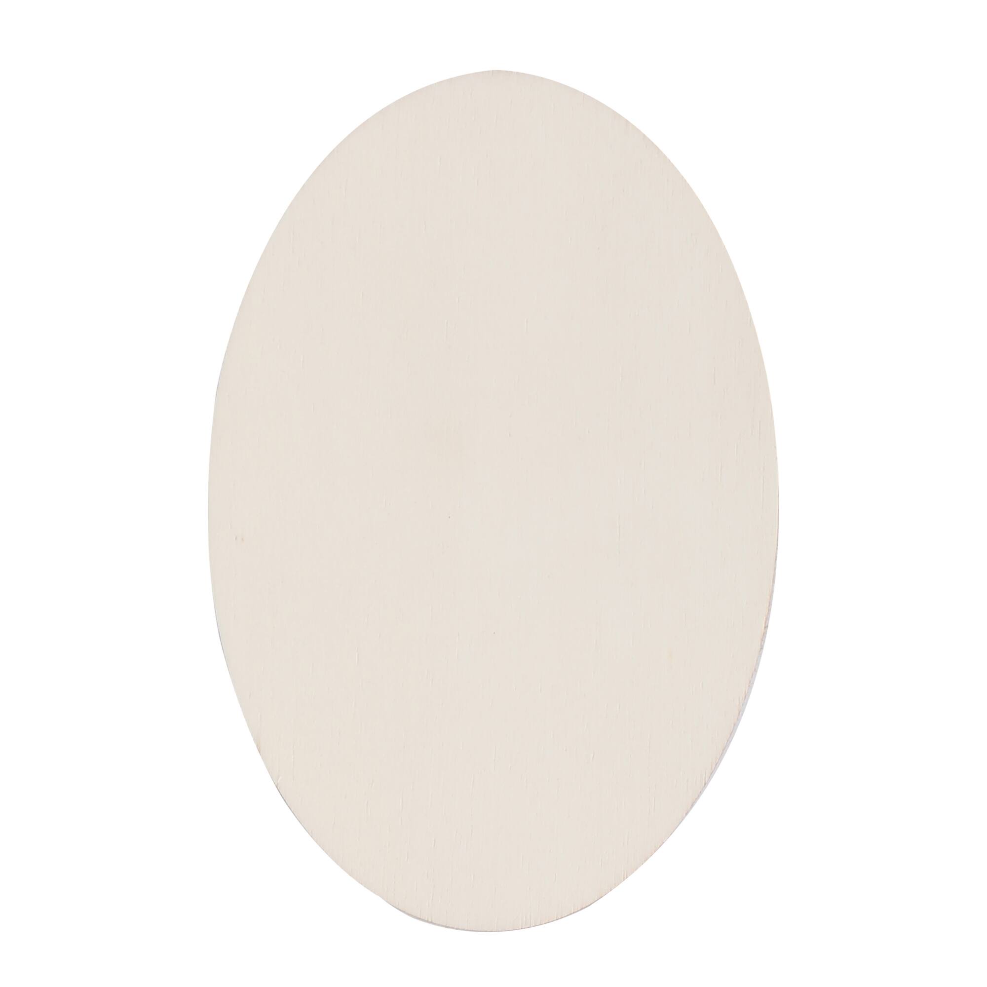 6.5" Wood Oval Plaque by Make Market®